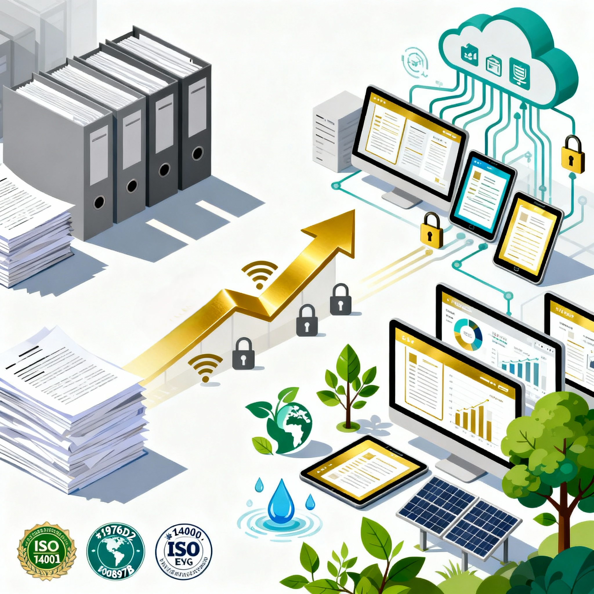 Gestão de RH Sustentável: Como Reduzir Custos Operacionais Eliminando o Papel